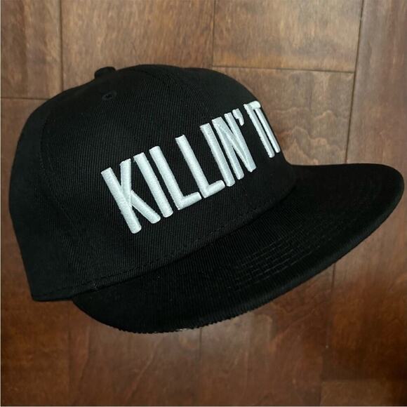 Jeffree Star Black Baseball Cap with White \'KILLIN\' IT\' Embroidery, NWOT main image 11